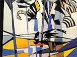 Ausschnitt aus dem Werk "Waldrand" von Carl Unger (Bild: Belvedere)